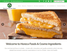 Tablet Screenshot of horecafood.com.my